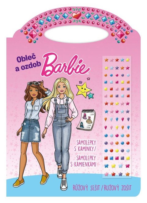 : Barbie - růžový sešit/ružový zošit