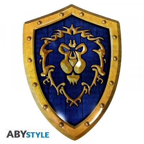 neuveden: World of Warcraft Plechová cedule: Alliance Shield 38 x 28 cm