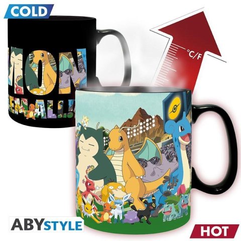 neuveden: Pokémon Hrnek měnící 460 ml
