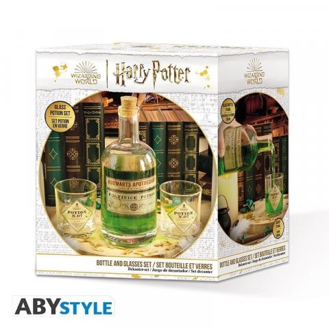 neuveden: Harry Potter Set Láhev a sklenice Potion neuveden: Harry Potter Set Láhev a sklenice Potion