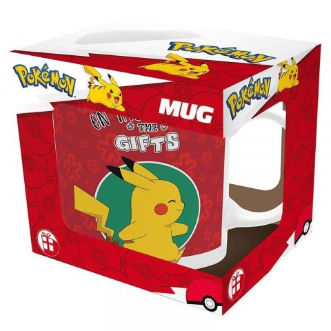 neuveden: Pokémon Keramický hrnek 320 ml - On the way to the gifts