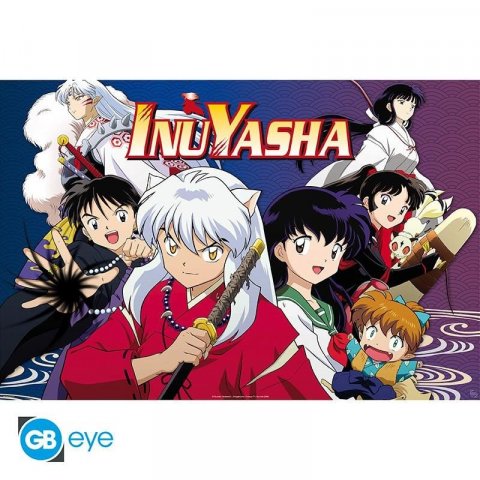 neuveden: Inuyasha Plakát Maxi - Main characters 91,5x61 cm