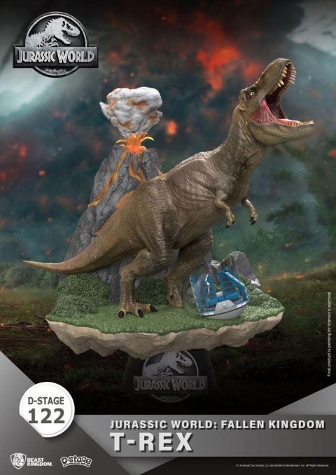 neuveden: Jurský park diorama D-Stage - T-Rex 13 cm
