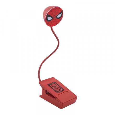 neuveden: Lampička na čtení s klipem - Spiderman