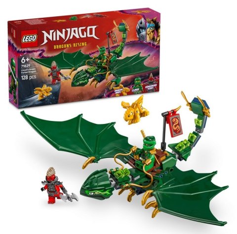 -: LEGO® NINJAGO® 71829 Lloydův zelený lesní drak