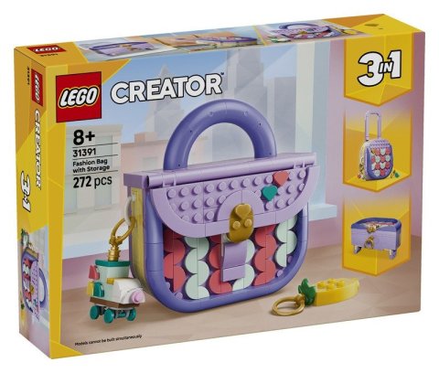 : LEGO® Creator 3 v 1 31391 Módní kabelka s úložným prostorem