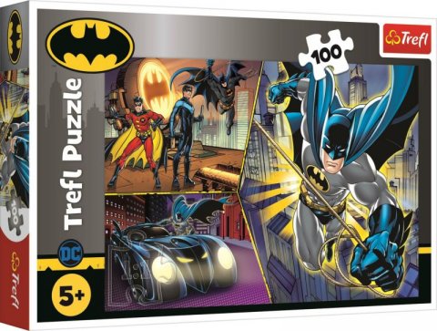 neuveden: Trefl Puzzle Nebojácný Batman / 100 dílků