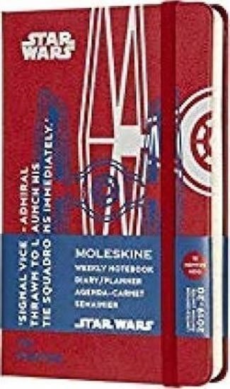 neuveden: Moleskine: Star Wars plánovací zápisník 2019-20 S