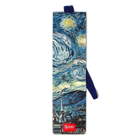 neuveden: Záložka s gumičkou Legami/Van Gogh
