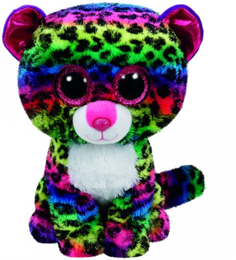 neuveden: TY Beanie Boos DOTTY - leopard 24 cm