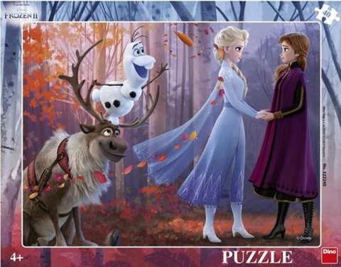 neuveden: Puzzle Ledové království 2 40 dílků