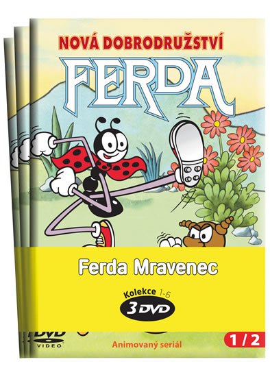 Sekora Ondřej: Ferda Mravenec - kolekce 3 DVD