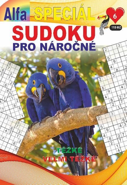 neuveden: Sudoku speciál pro náročné 6/2024