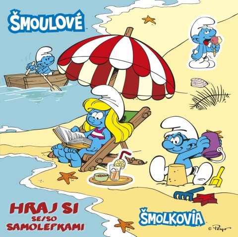 neuveden: Šmoulové / Šmolkovia - Hraj si se/so samolepkami neuveden: Šmoulové / Šmolkovia - Hraj si se/so samolepkami
