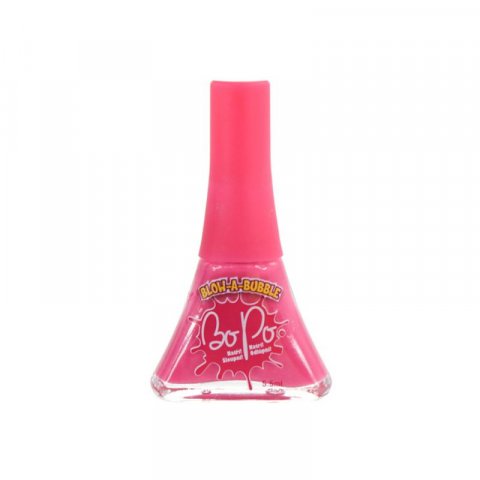 neuveden: BO-PO Lak na nehty slupovací růžový s vůní Blow-A-Bubble pro děti 5,5 ml