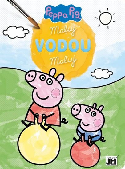neuveden: Peppa ve školce - Maluj vodou