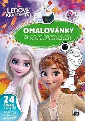 neuveden: Ledové království - Omalovánky A4+