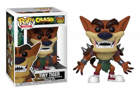 neuveden: Funko POP Games: Crash Bandicoot S3 - Tiny Tiger