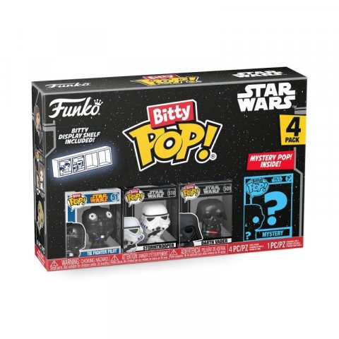 neuveden: Funko Bitty POP: Star Wars - Darth Vader (4pack)