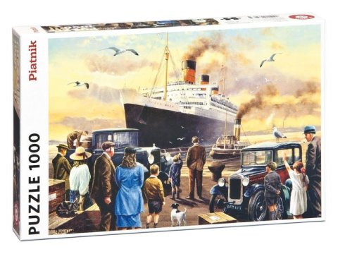 neuveden: Puzzle RMS Queen Mary 1000 dílků