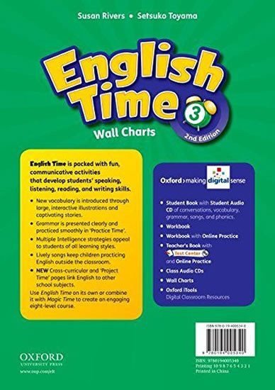 Rivers Susan: English Time 3 Wall Charts (2nd)