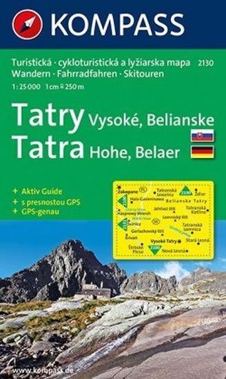 neuveden: Vysoké Tatry, Belianske 2130 NKOM 1:25T neuveden: Vysoké Tatry, Belianske 2130 NKOM 1:25T
