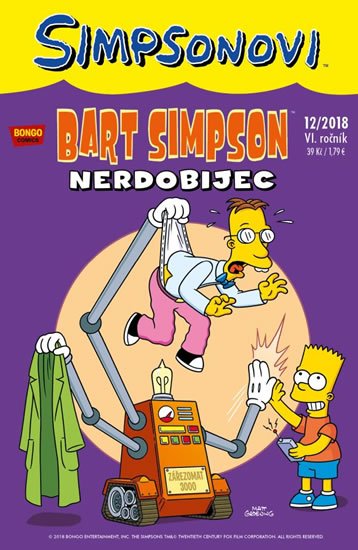 kolektiv autorů: Simpsonovi - Bart Simpson 12/2018 - Nerdobijec
