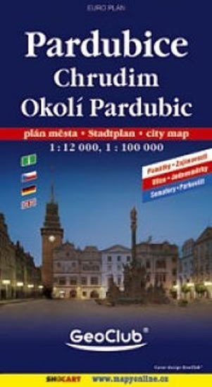 neuveden: Pardubice mapa 1:12 000 neuveden: Pardubice mapa 1:12 000