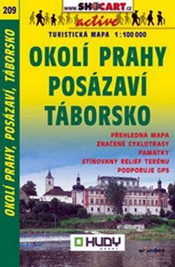 neuveden: SC 209 Okolí Prahy, Posázaví, Táborsko 1:100 000