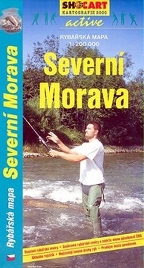 neuveden: Severní Morava, rybářská mapa neuveden: Severní Morava, rybářská mapa