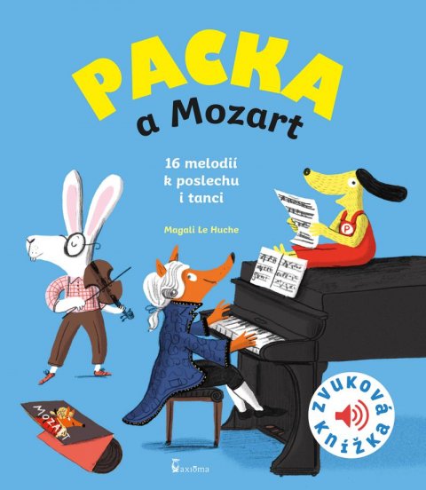 Le Huche Magali: Packa a Mozart - Zvuková knížka Le Huche Magali: Packa a Mozart - Zvuková knížka
