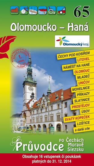 neuveden: Olomoucko - Haná 65. - Průvodce po Č,M,S + volné vstupenky a poukázky neuveden: Olomoucko - Haná 65. - Průvodce po Č,M,S + volné vstupenky a poukázky