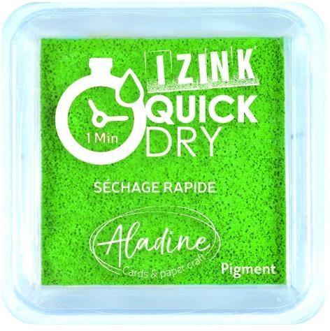 neuveden: Razítkovací polštářek IZINK Quick Dry rychleschnoucí - zelený neuveden: Razítkovací polštářek IZINK Quick Dry rychleschnoucí - zelený