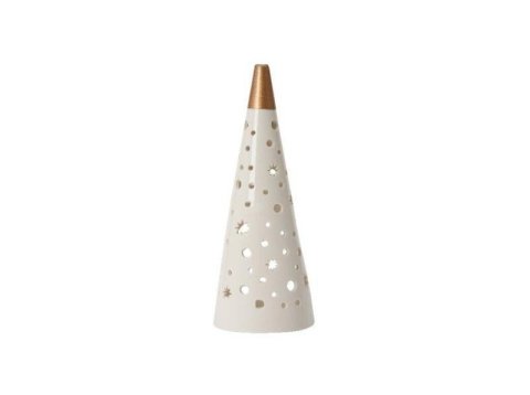 neuveden: YANKEE CANDLE svícen Christmas Luminaries stínohra malá na čajovou svíčku