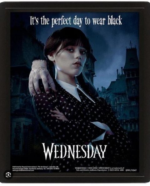 neuveden: Wednesday 3D obraz