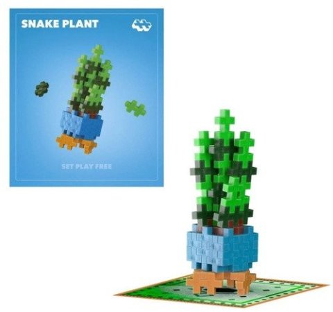 neuveden: Plus-Plus Kytky Snake Plant