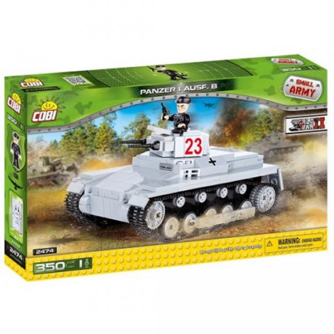 neuveden: Stavebnice COBI 2474A II World War Tank Sd. Kfz 101 Panzerkampfwagen I/330 