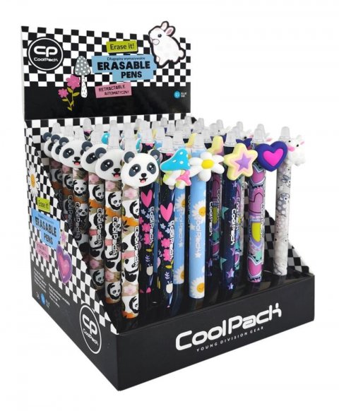 neuveden: Gumovatelné pero CoolPack Girls III - mix motivů