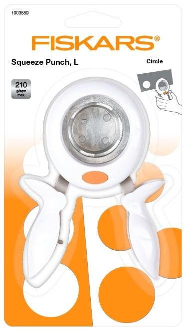 neuveden: Fiskars Ozdobná páková děrovačka L - kruh