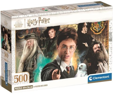 neuveden: Puzzle Harry Potter 500 dílků