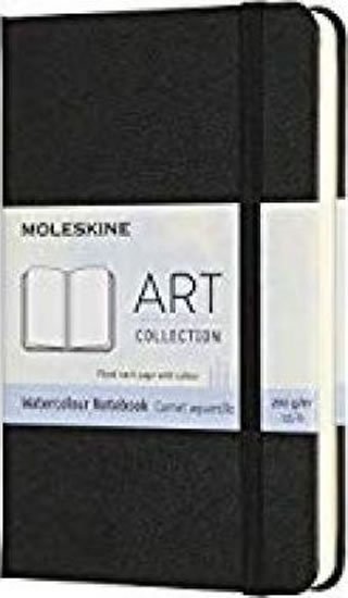 neuveden: Skicář Moleskine Watercolour Notebook - S, černý