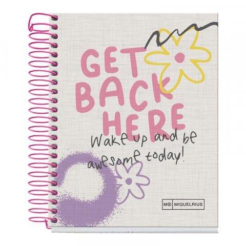 neuveden: Miquelrius poznámkový blok Rebel A6 linkovaný 140 listů