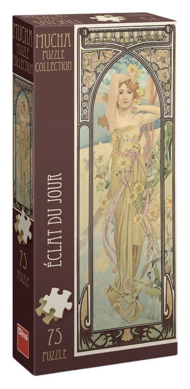 : Alfons Mucha – Záře dne 75 panoramic Puzzle