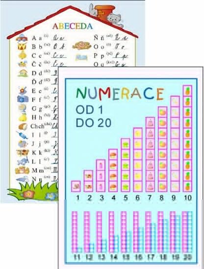 neuveden: Abeceda / Numerace 1-20 (karta) neuveden: Abeceda / Numerace 1-20 (karta)