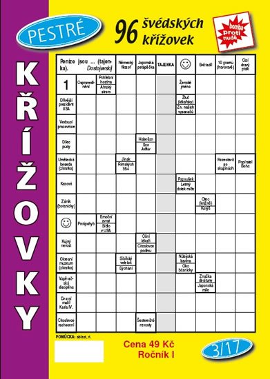 neuveden: Pestré křížovky 3/17