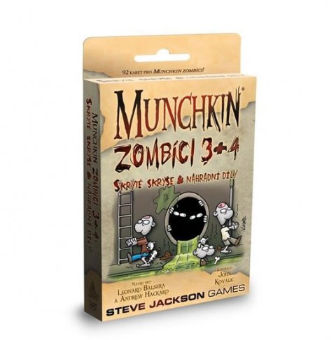 neuveden: Munchkin Zombíci 3+4 - Karetní hra - rozšíření neuveden: Munchkin Zombíci 3+4 - Karetní hra - rozšíření