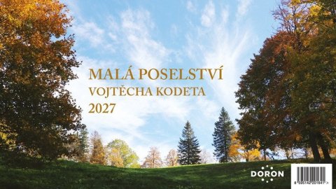 : Kalendář stolní 2027 - Malá poselství Vojtěch Kodeta