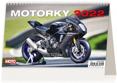 neuveden: Kalendář stolní 2022 - Motorky ČR/SR
