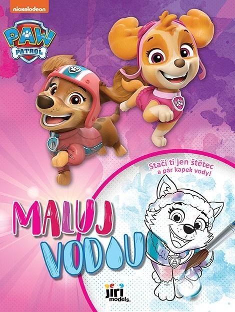 neuveden: Tlapková patrola - Maluj vodou A4