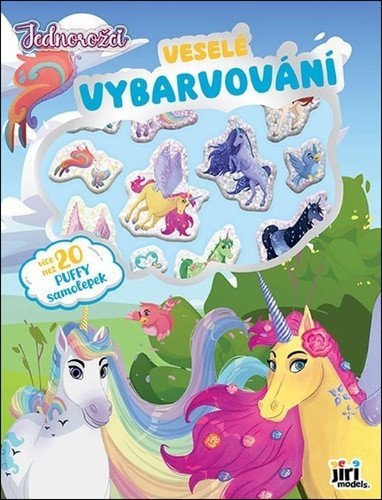 -: Jednorožci - Veselé vybarvování se super samolepkami